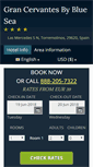 Mobile Screenshot of granhotelcervantes-torremolinos.com
